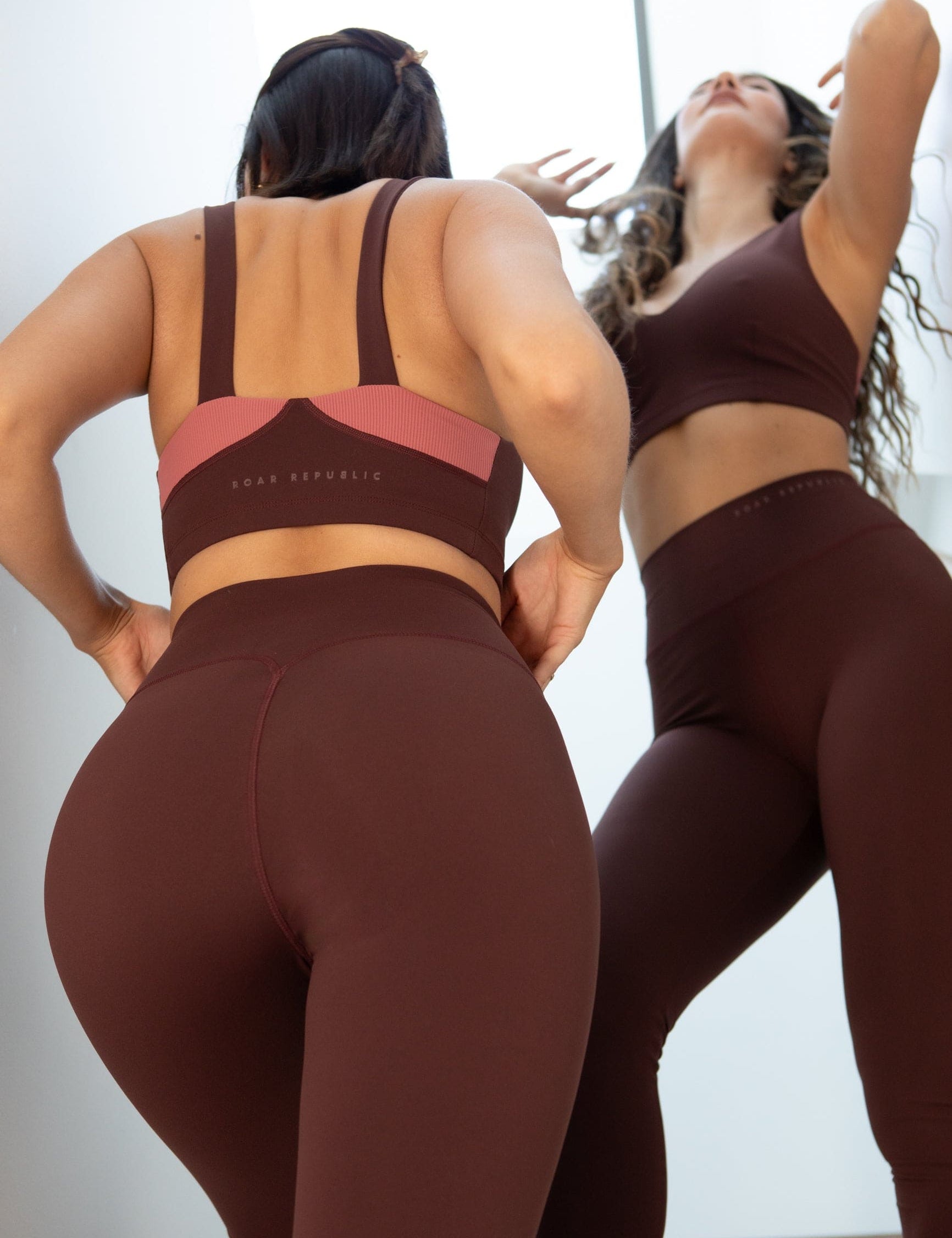 SOLENE ESPRESSO LEGGINGS-Roar Republic