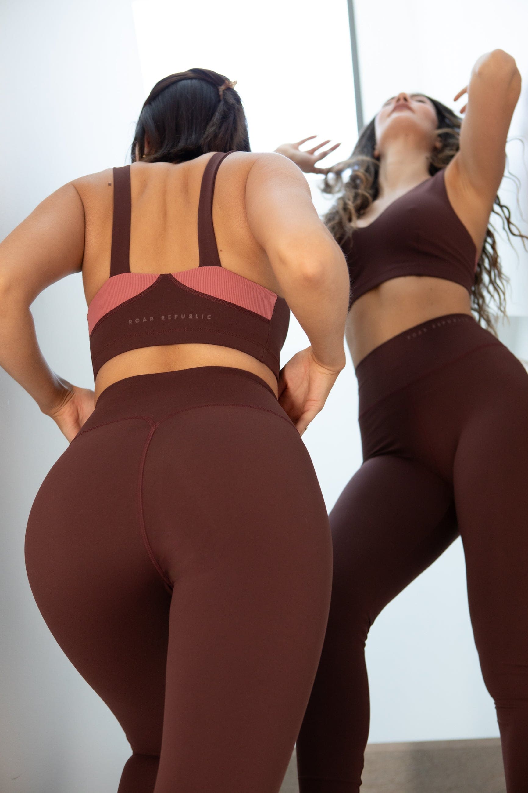 SOLENE ESPRESSO LEGGINGS-Roar Republic