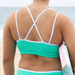 Teen Girls Swim Bikini Top-Roar Republic