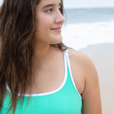 Teen Girls Swim Bikini Top-Roar Republic