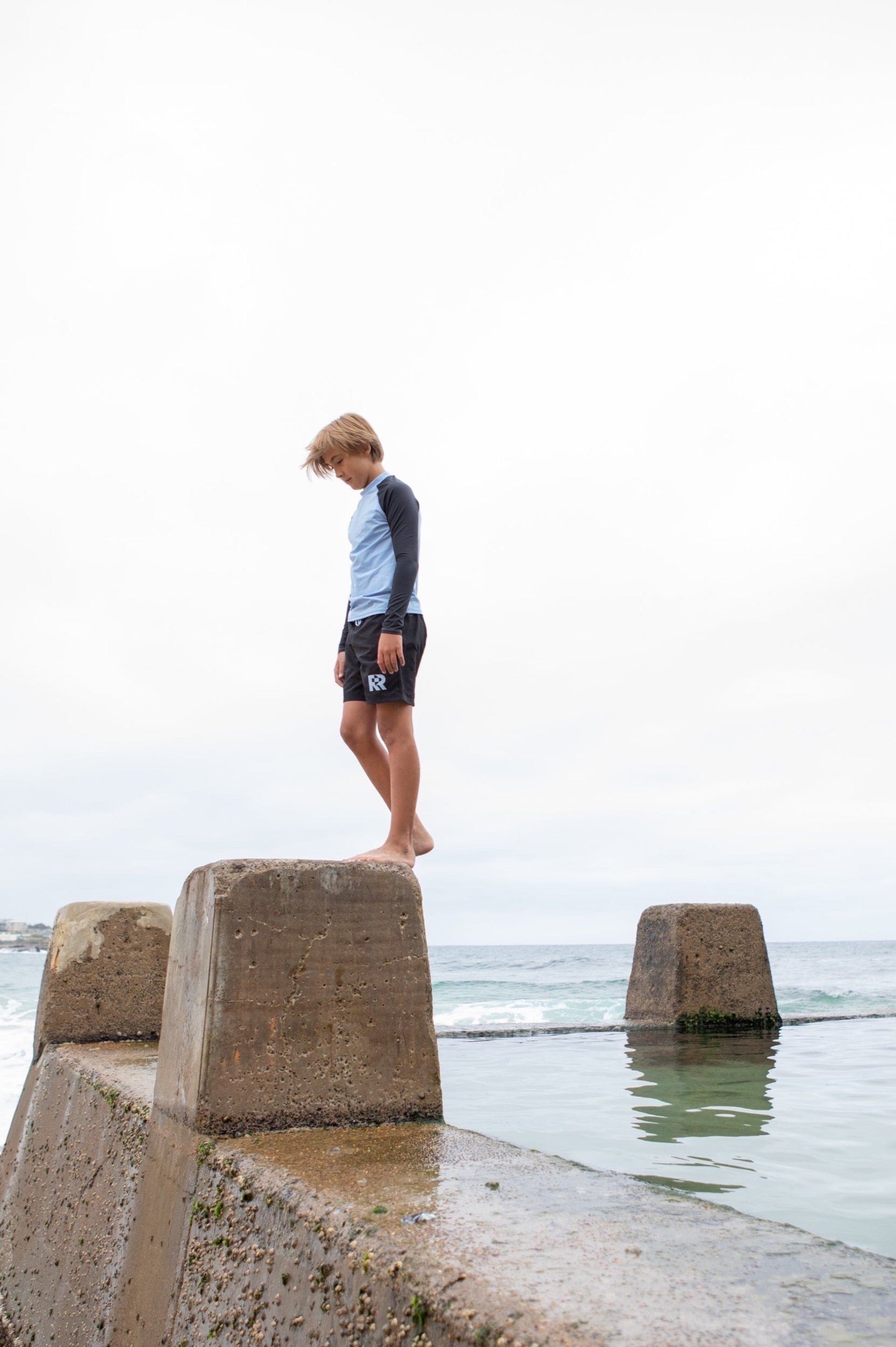 Teen Boys Board Shorts-Roar Republic