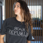 MAE OVERSIZED ROAR REPUBLIC LOGO T-SHIRT-Roar Republic