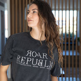 MAE OVERSIZED ROAR REPUBLIC LOGO T-SHIRT-Roar Republic