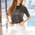MAE OVERSIZED ROAR REPUBLIC LOGO T-SHIRT-Roar Republic