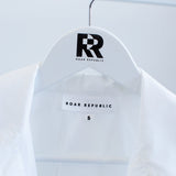 Sophia Cotton White Shirt-Roar Republic