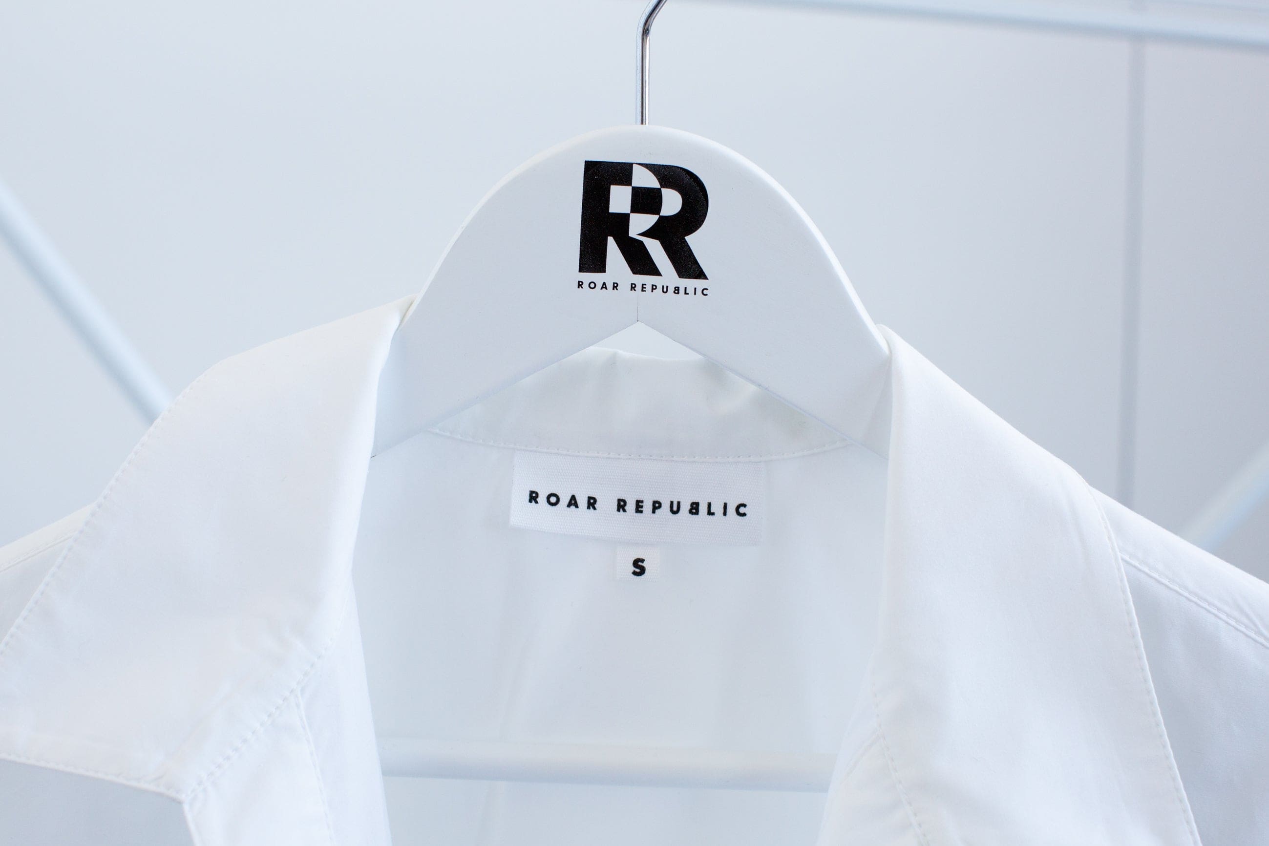 Sophia Cotton White Shirt-Roar Republic