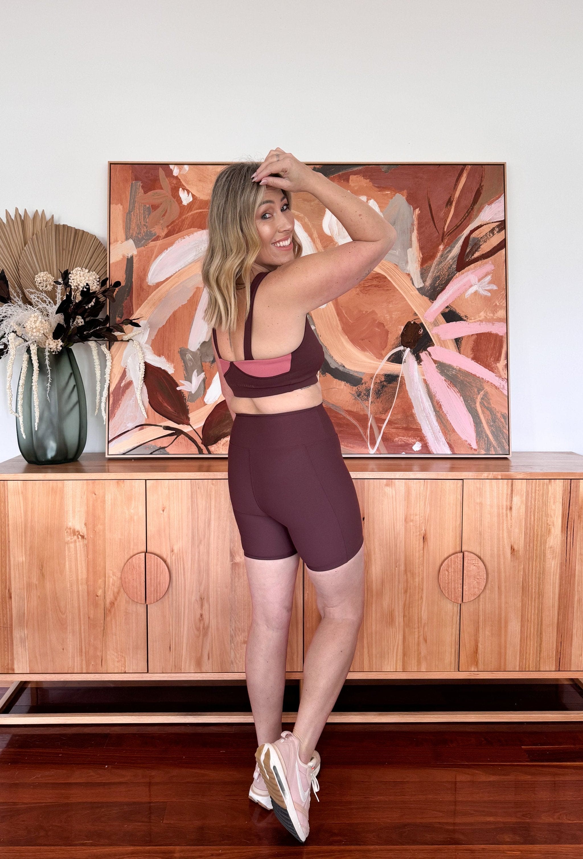 SOLENE ESPRESSO BIKE SHORTS-Roar Republic