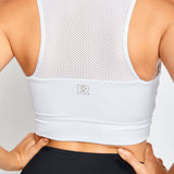 EMPOWER SASHA WHITE CROP TOP-Roar Republic