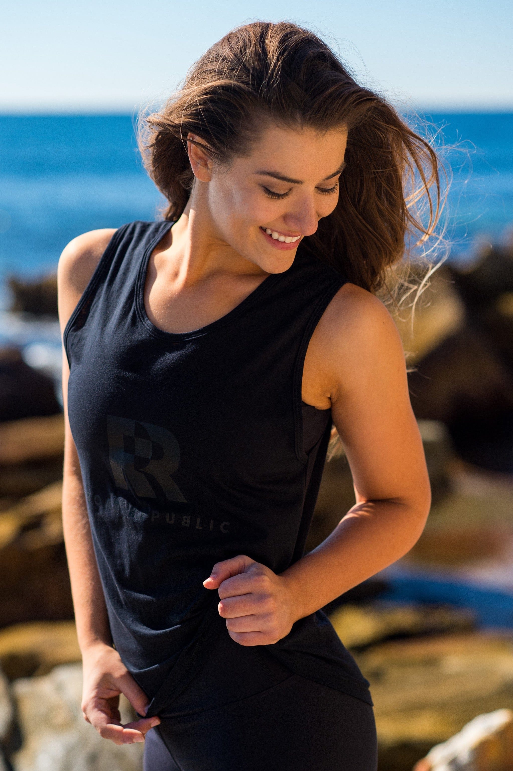 ORGANIC COTTON SINGLET-Roar Republic